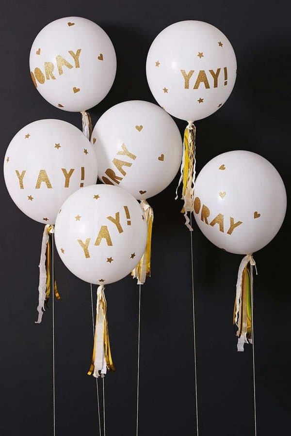 Meri Meri Glittered Balloon Party Kit