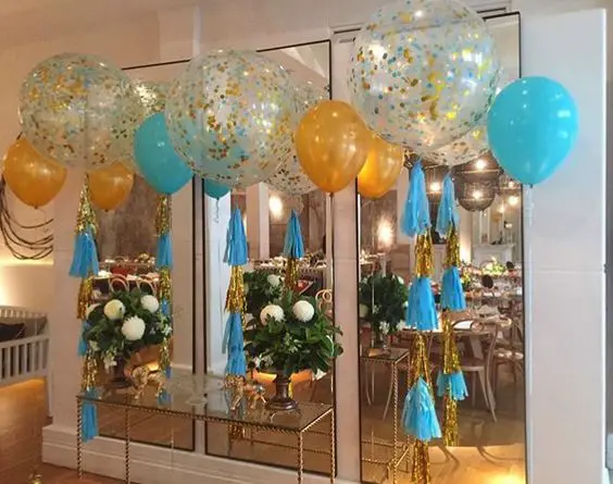 DIY Giant Balloons with Tassels