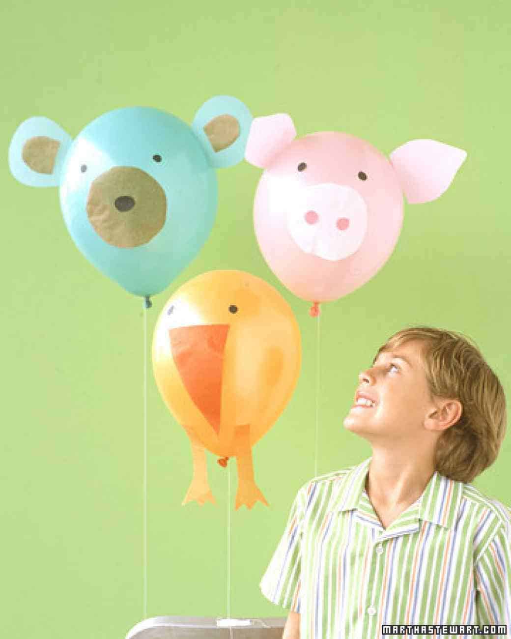 DIY Balloon Farm Animals