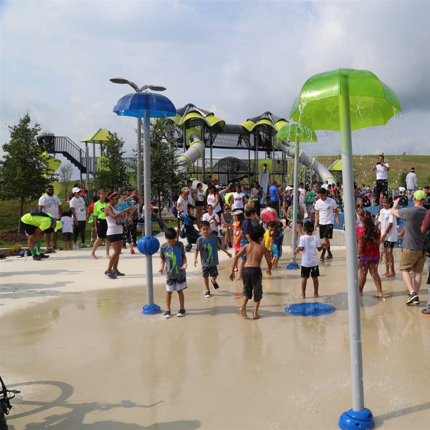Pearsall Park Splash Pad in San Antonio Texas
