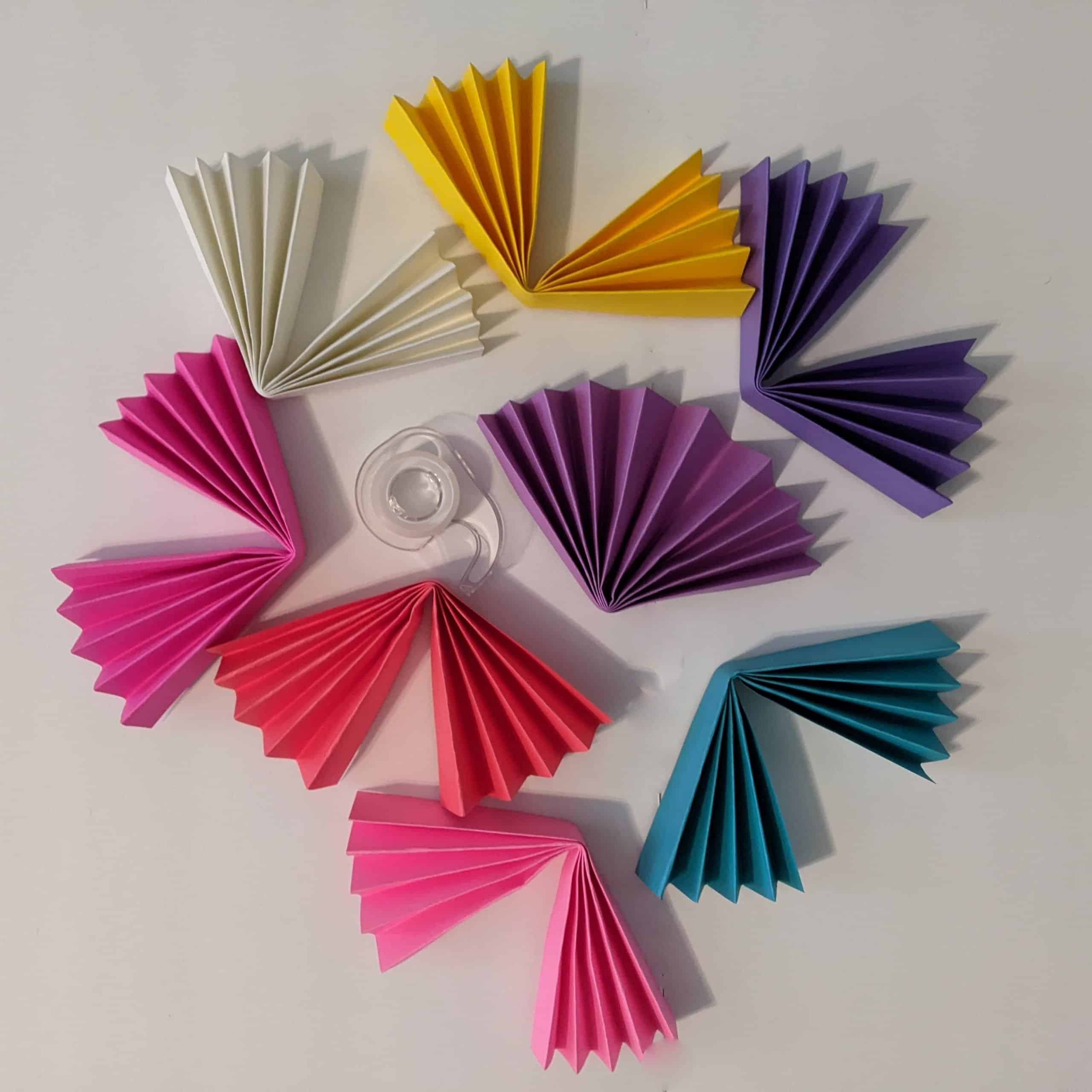 Easy DIY Paper Fan Garland in 3 Easy Steps My Amusing Adventures