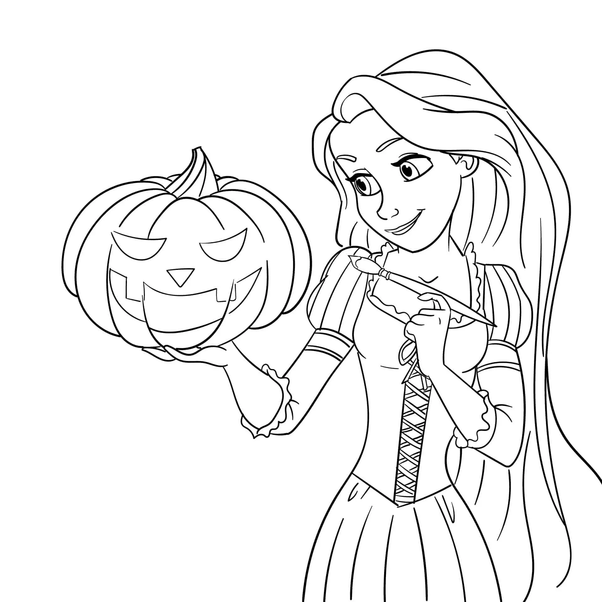 Disney Halloween Coloring Pages My Amusing Adventures