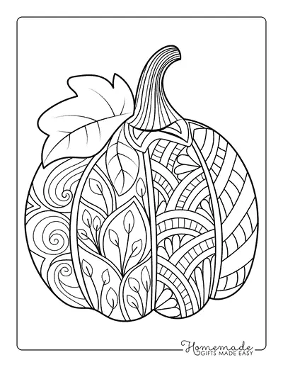 pumpkin coloring page